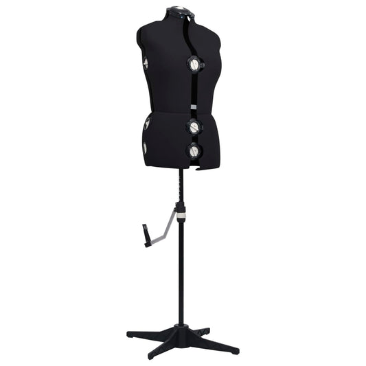Schneiderpuppe Verstellbar Weiblich Schwarz M Größe 40-46, vidaXL, 2