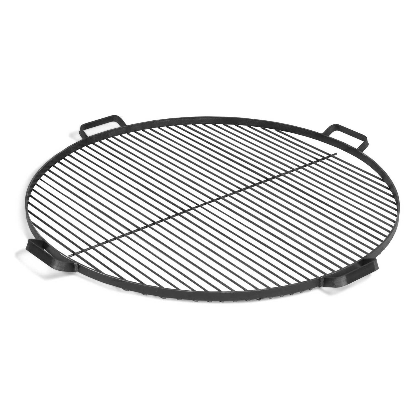 Grillrost mit 4 Griffen aus Rohstahl für Feuerschale - Dia. 80cm, Cook King, 7