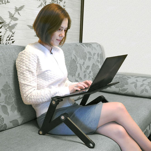 Laptoptisch, Laptop Ständer, Laptoptisch Höhenverstellbar, Laptoptisch Sofa, Laptoptisch Bett, WonderWorker Newton, 2