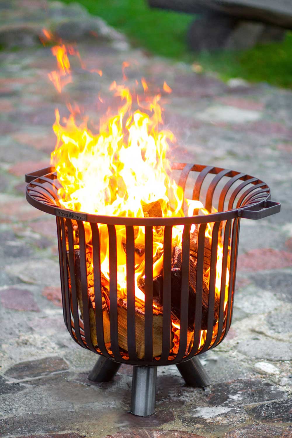 Feuerkorb, Cook King „VERONA“, Feuerkörbe, Terrassenofen, Grill-Feuerkorb, Feuerschale