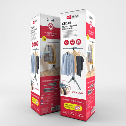 art moon Cedar Kleiderbügelständer Packung