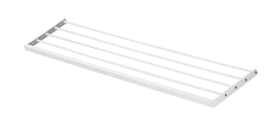 Trocknungsgestell PELLIKANO, Bleche optional, 6,5 mt Wäscheleine, Kombination mit 600 - 602 - 606 - 999. - Farbe weiß
