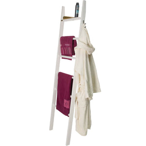 Handtuchhalter, Handtuchhalter Bad, Handtuchständer, 5 Ebenen und Ablagefläche. - Farbe weiß, ARIT AXEL, 1