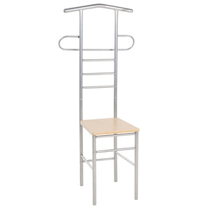 Herrendiener Stühle 2 Stk. Metall, vidaXL, 1
