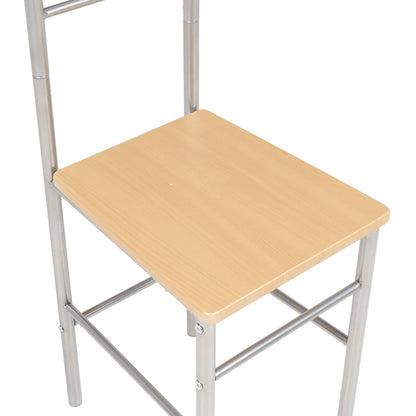Herrendiener Stühle 2 Stk. Metall, vidaXL, 5