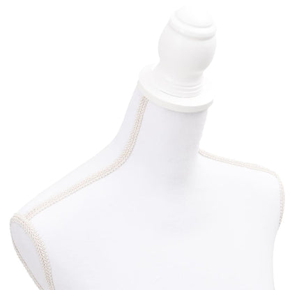 Damenbüste Schneiderpuppe Torso Weiß, vidaXL, 5