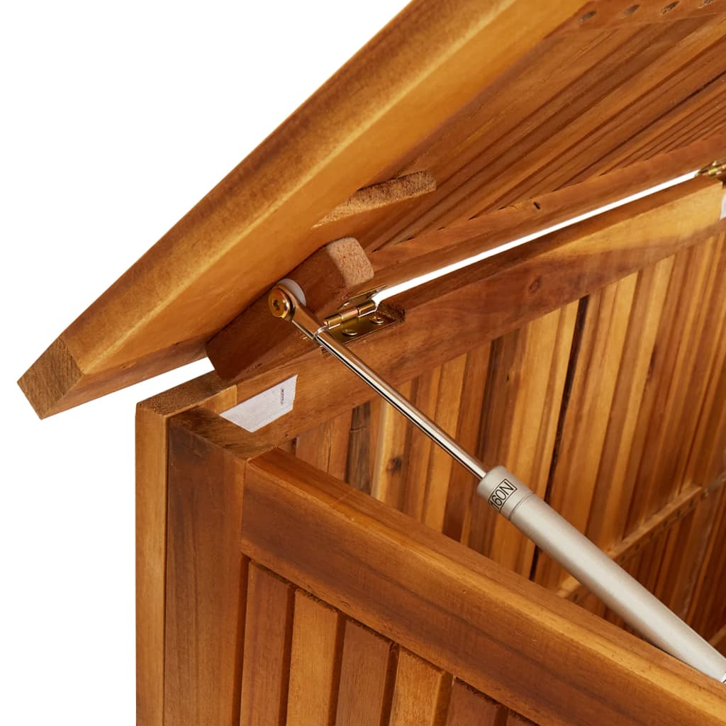 vidaXL Garten-Aufbewahrungsbox 150x50x58 cm Massivholz Akazie