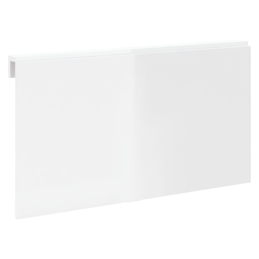 vidaXL - Wand-Klapptisch Hochglanz-Weiß 100x60x56 cm Holzwerkstoff