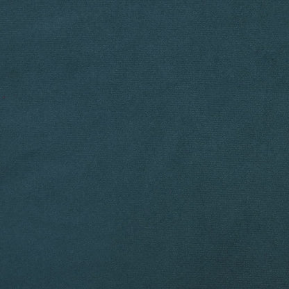 vidaXL Schlafsofa 2-Sitzer Blau Samt