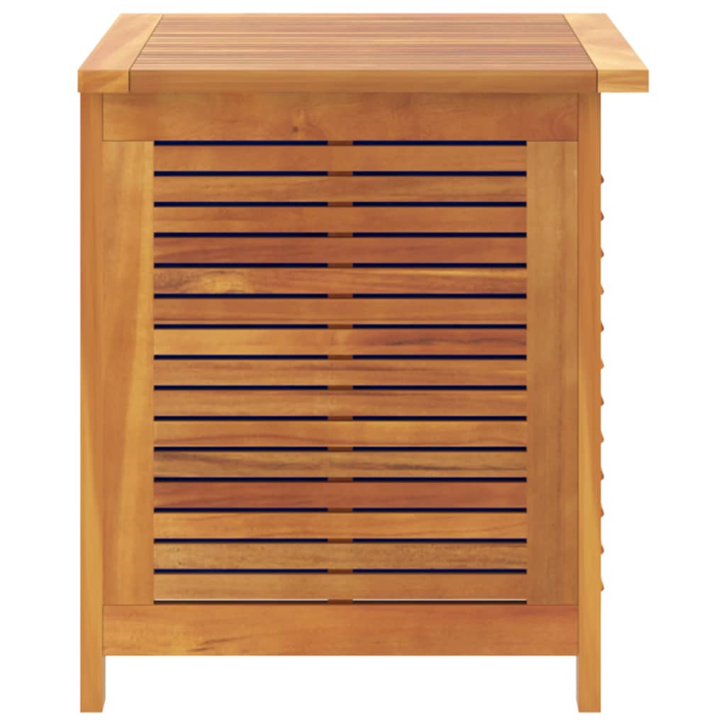 vidaXL Gartenbox mit Lüftungsschlitzen 60x50x56 cm Massivholz Akazie