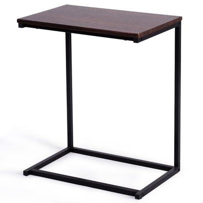 Beistelltisch, Laptoptisch, Schreibtisch Schmal, Laptoptisch Bett, Sofa, Costway, 7