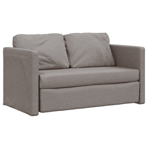 Bodensofa, Boden Sofa, Bodencouch, Bodensofa mit Schlaffunktion, Bodensofa Klappbar, Stoff, Taupe, vidaXL, 1