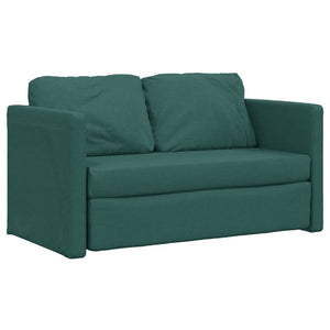 Bodensofa, Boden sofa, Bodencouch, Bodensofa mit Schlaffunktion, Bodensofa klappbar, Stoff, Dunkelgrün, vidaXL, 1