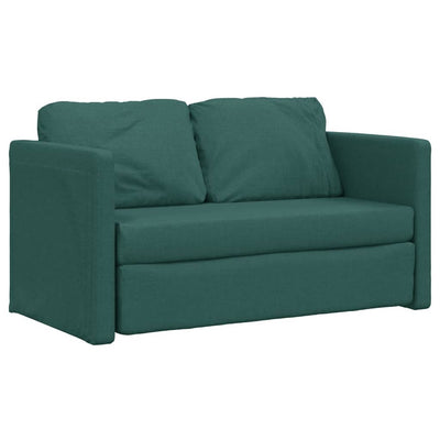 Bodensofa, Boden sofa, Bodencouch, Bodensofa mit Schlaffunktion, Bodensofa klappbar, Stoff, Dunkelgrün, vidaXL, 1