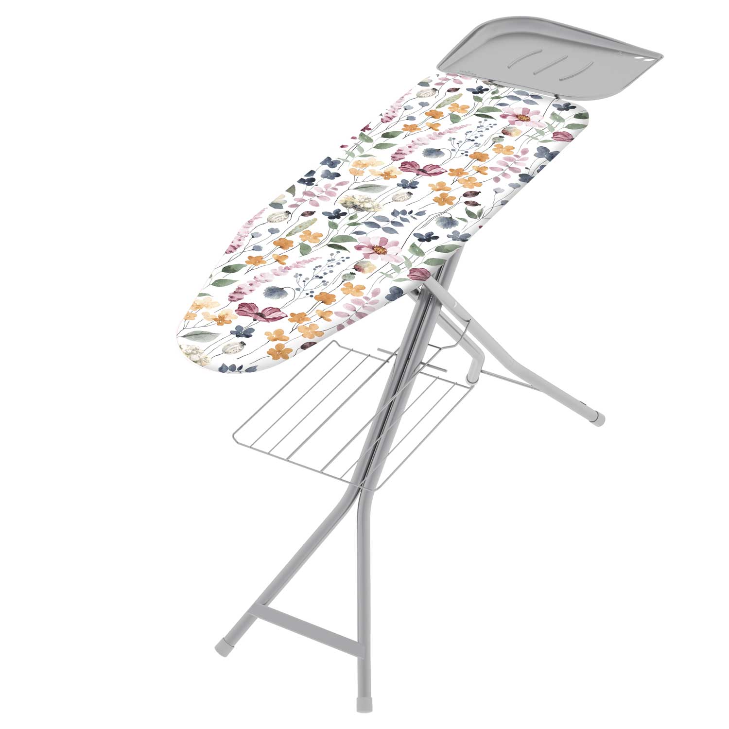 Colombo TURBO VAPOR - Bügelbrett, 120x40 cm, Bügeltisch, Bügelbrett Klappbar, Größe L, 6 Positionen