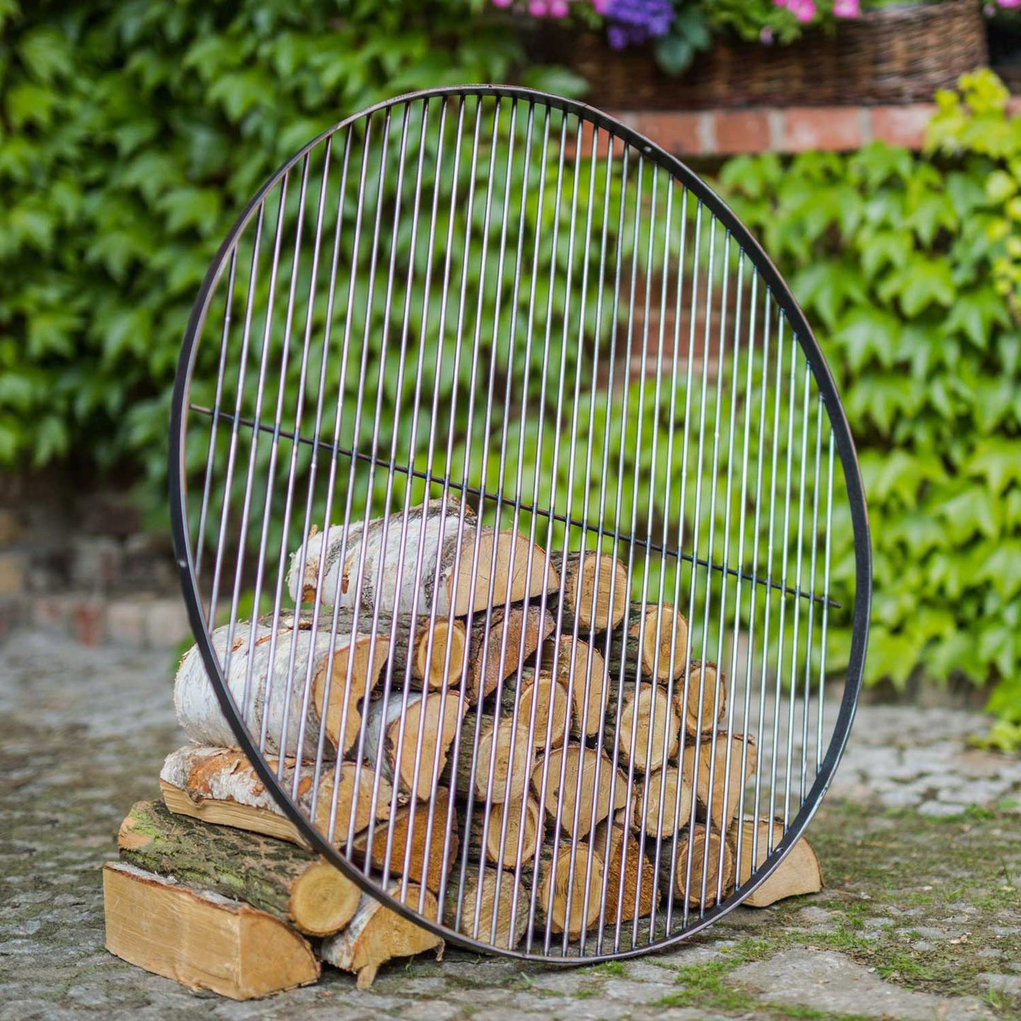 Grillrost aus Naturstahl - Dia. 60cm, Cook King, Hergestellt in Europa, 2