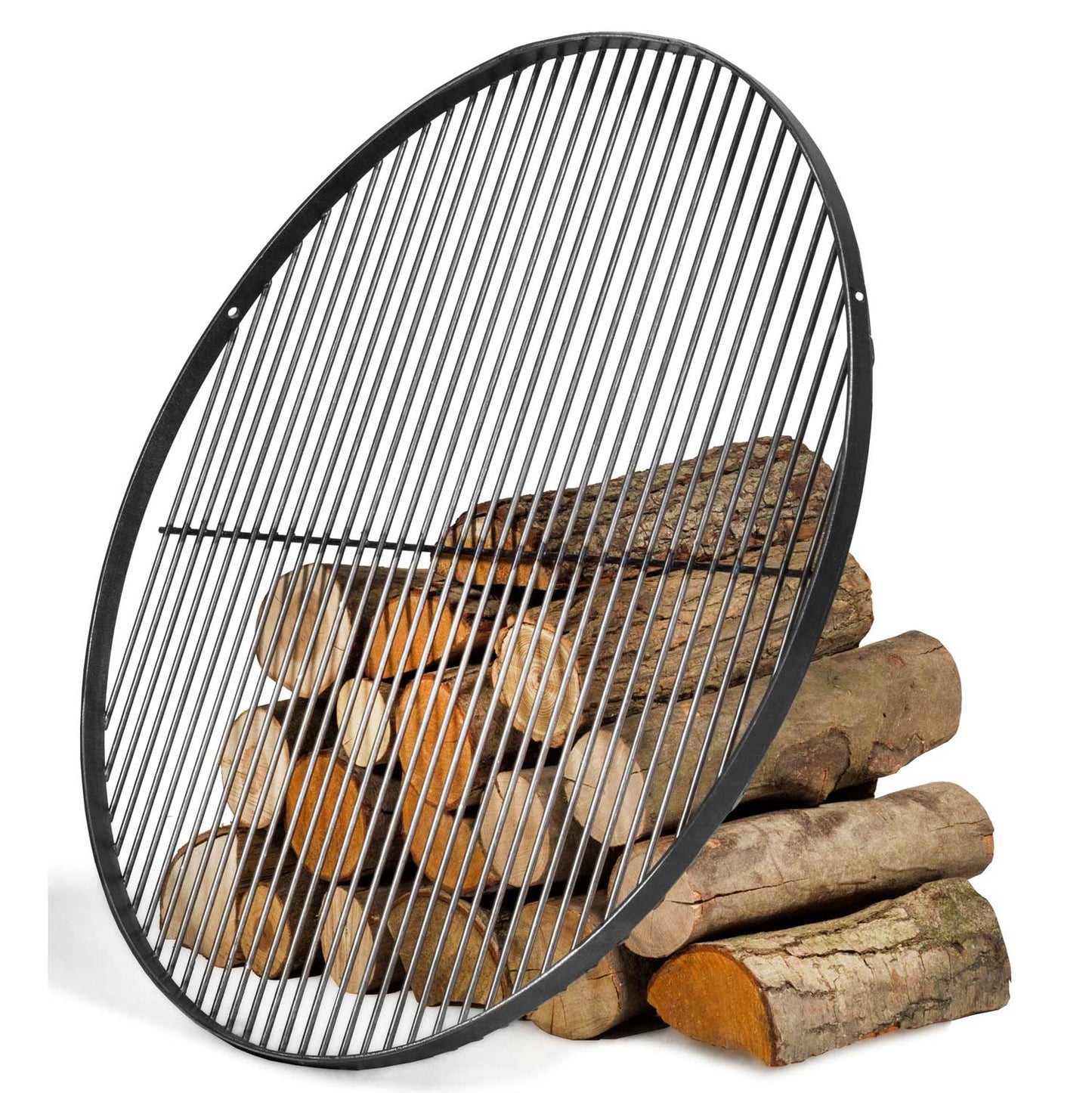 Grillrost aus Naturstahl - Dia. 50cm, Cook King, Hergestellt in Europa
