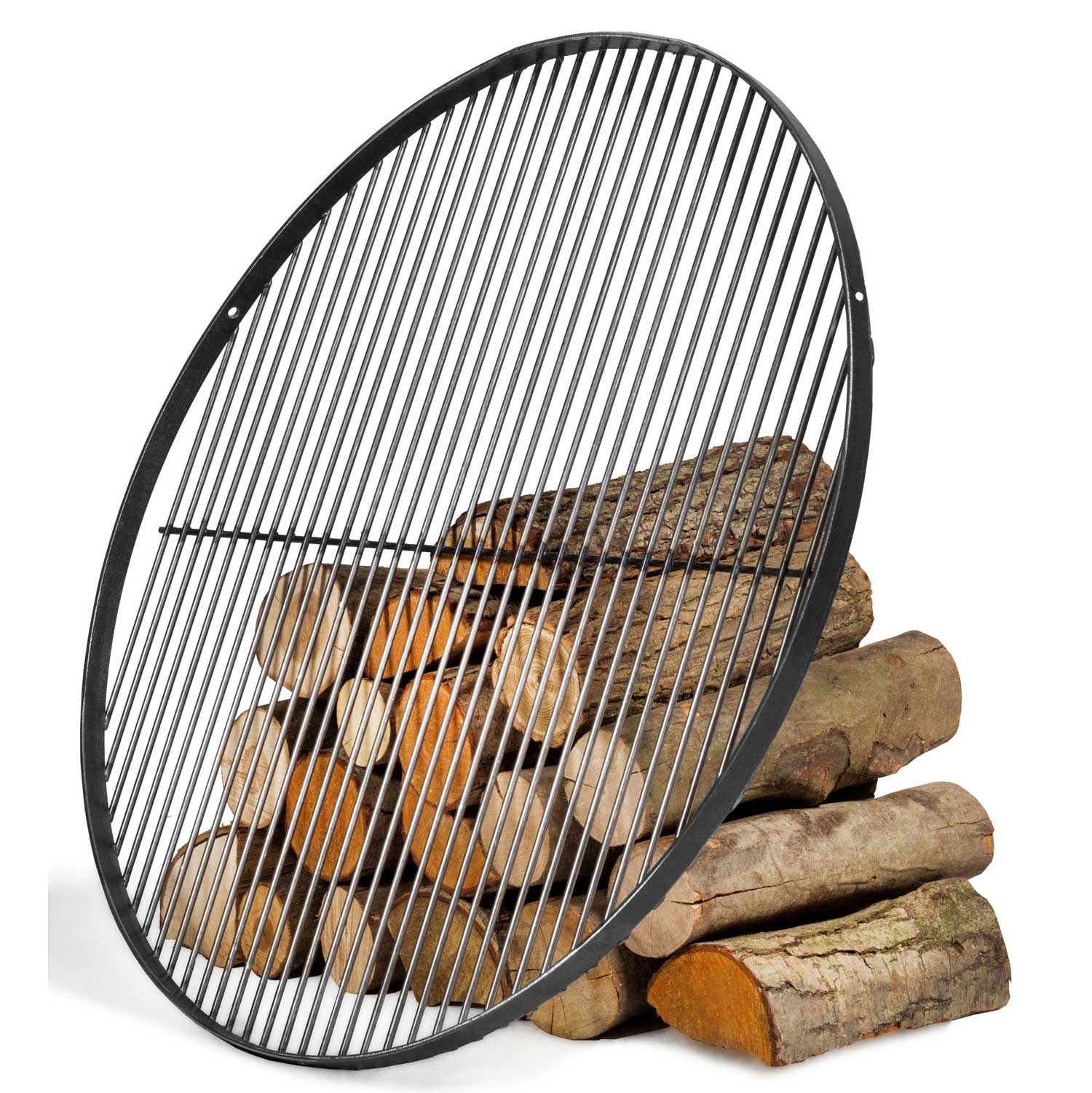 Grillrost aus Naturstahl - Dia. 60cm, Cook King, Hergestellt in Europa, 1