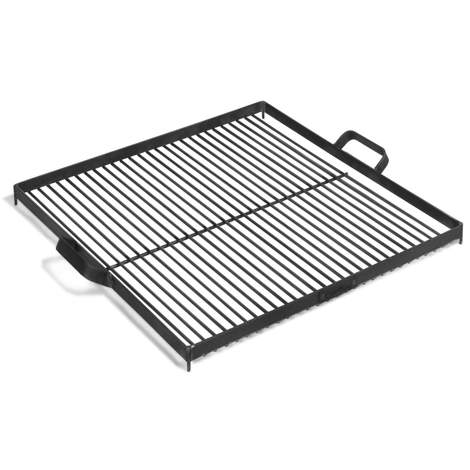 Grillrost aus Rohstahl für Feuerschale - Größe 44x44cm, Cook King, 7