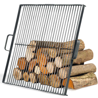 Grillrost aus Rohstahl für Feuerschale - Größe 58x58cm, Cook King, 1