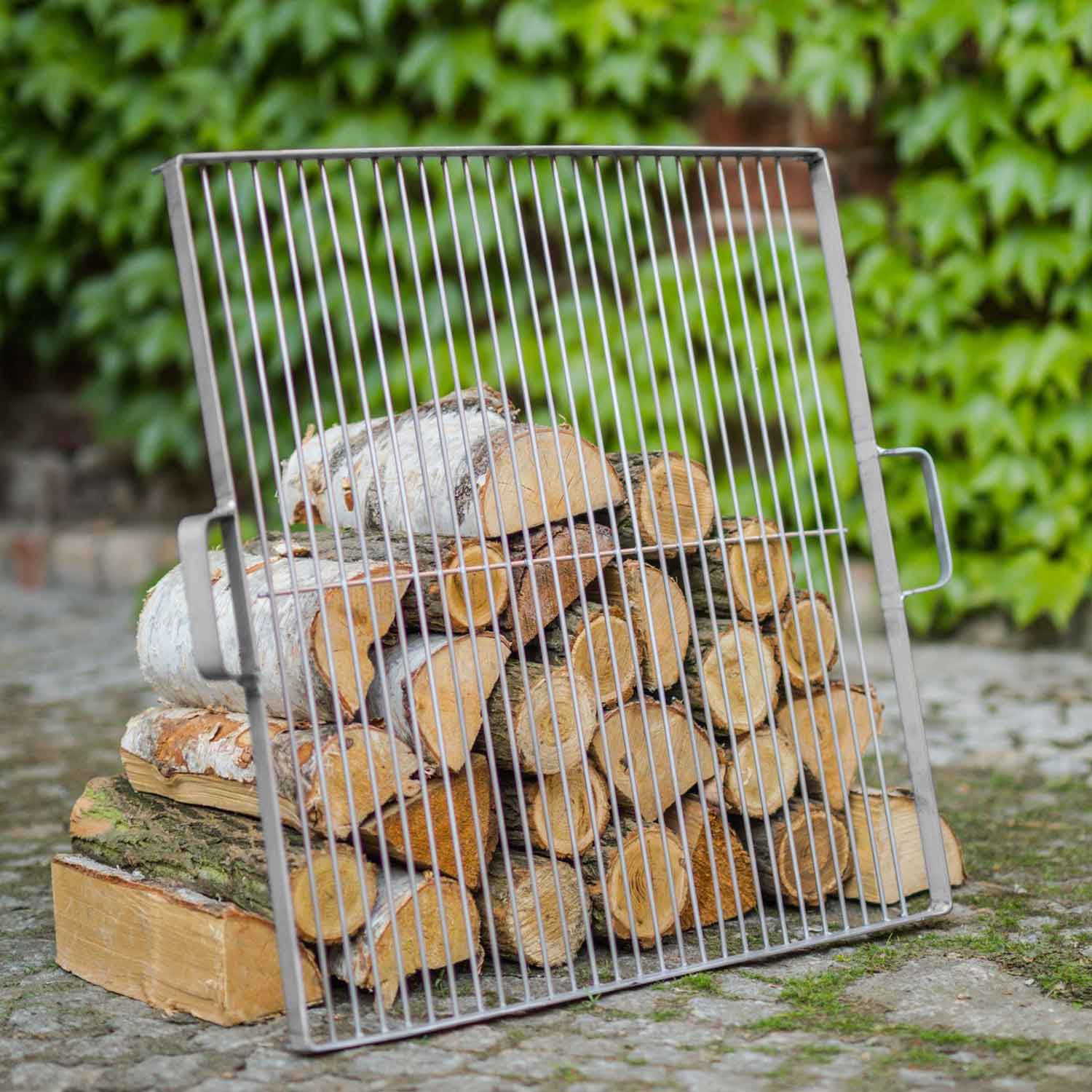 Grillrost aus Edelstahl für Feuerschale - Größe - 50x50 cm, Cook King, 2