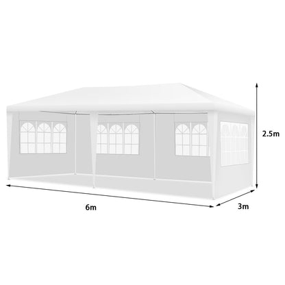 Faltpavillon, Faltpavillon 3x6, Gartenpavillon, Stabile zelte, Garten zelt, Party pavillon, Bierzelt, Garten zelt, Costway, 9