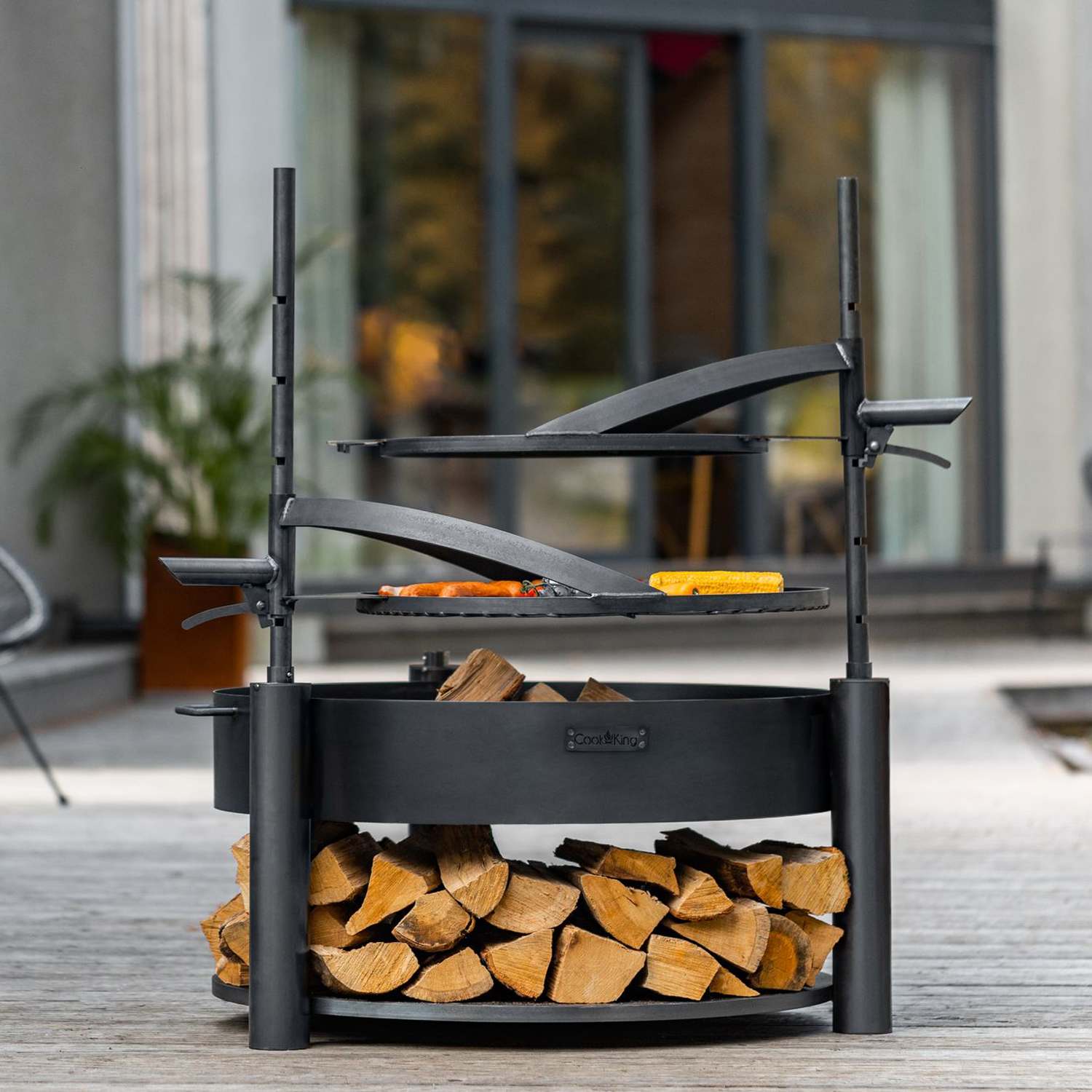 Mast Für Die Feuerschalen MONTANA X | Länge: 77cm, Cook King, 2
