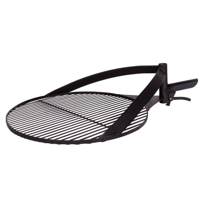 Rost aus natürlichem Stahl mit einem Griff für Feuerschale MONTANA X | Dia. 50 cm Cook King