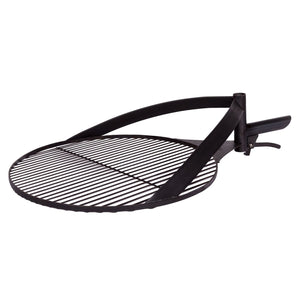 Rost aus natürlichem Stahl mit einem Griff für Feuerschale MONTANA X | Dia. 60 cm, Cook King