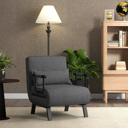 Schlafsofa, Sessel mit Schlaffunktion, Bettsessel, Schlafsessel Klappbares, Verstellbares Sofabett,  Costway, 8