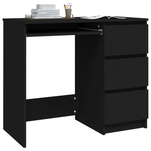 Schreibtisch, Schreibtisch Schmal, Schreibtisch mit Schubladen, vidaXL, 1