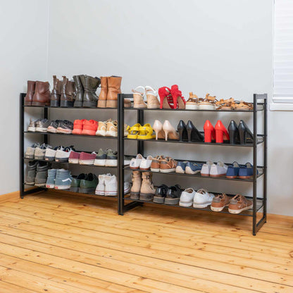 Schuhregal, 8 Ebenen, Schuhregal Schmal, Schuhregal Metall, Tatkraft Giza, n13