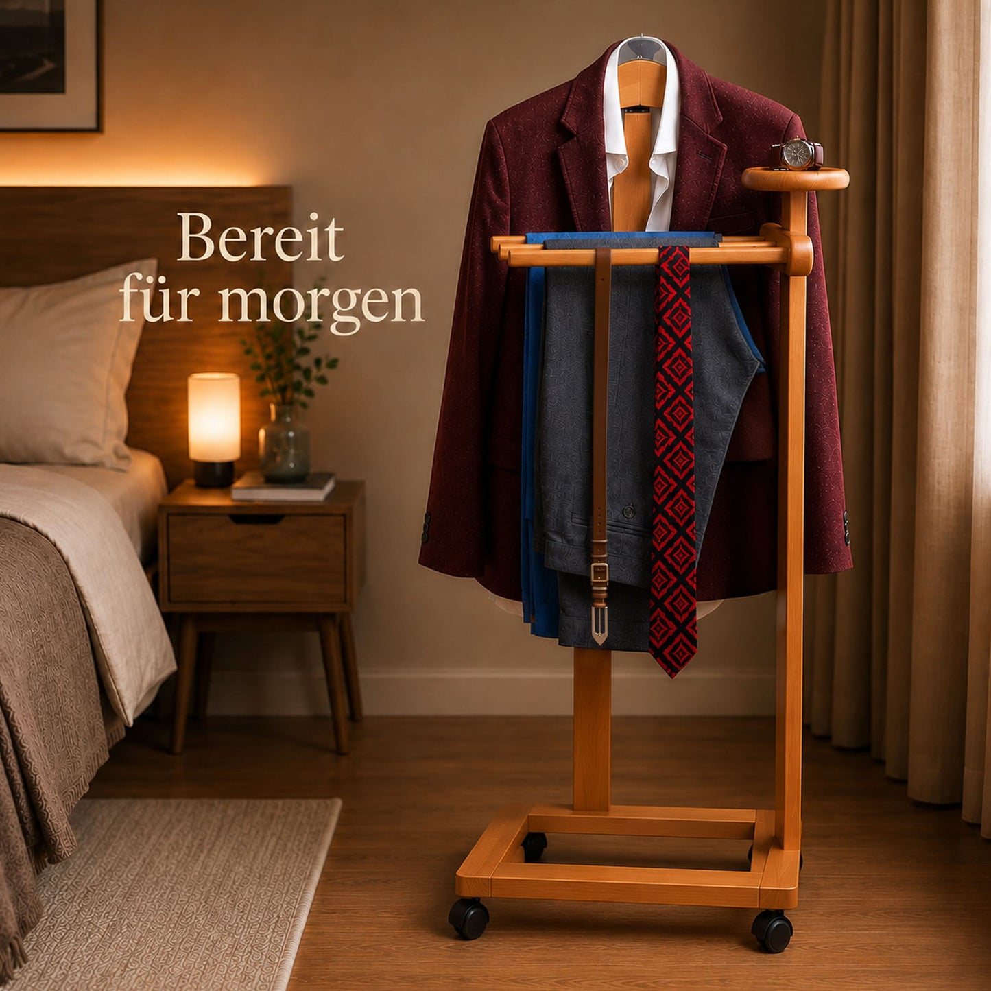 Stummer Diener, Herrendiener, Made in Italy, Herrendiener Schlafzimmer, Tatkraft Lord, herrendiener kaufen, 2