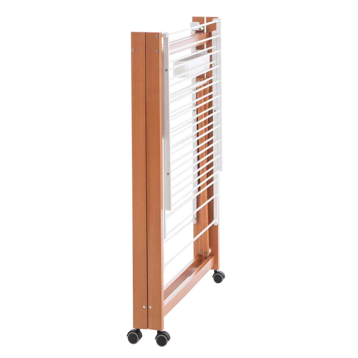 Wäscheständer Ausziehbar, Wäscheständer Holz, 20 Meter Trockenraum, Wäscheständer Klappbar, auf Rollen, Airone, 2