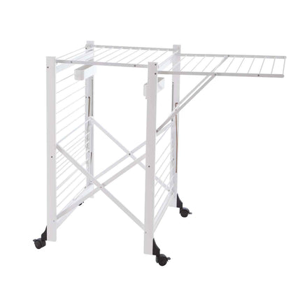 Wäscheständer, Wäscheständer Ausziehbar, Wäscheständer Klappbar, mit Rädern, Flügelwäschetrockner, Standtrockner, Gabbiano, 6
