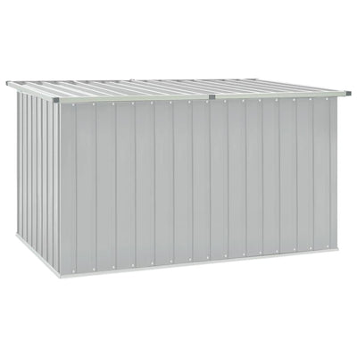 "Gartenbox Metall, Gartenbox xxl, 171x99x93 cm, Aufbewahrungsbox garten, Werkzeugkasten, Verzinktem Stahl, Grau, vidaXL, 1