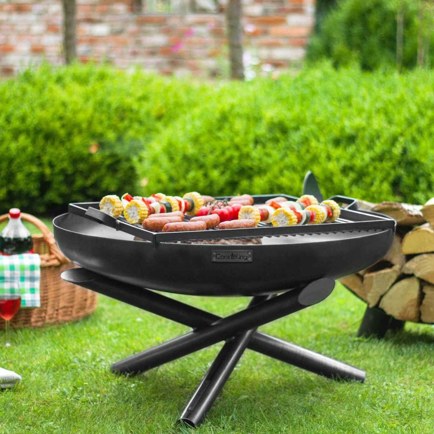Feuerschale INDIANA Dia. 80cm, Cook King, 4