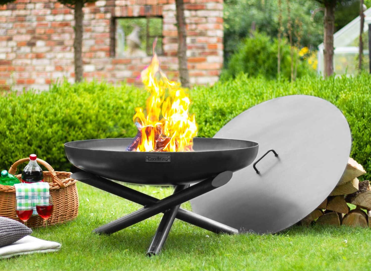 Feuerschale INDIANA Dia. 70cm, Cook King, 3