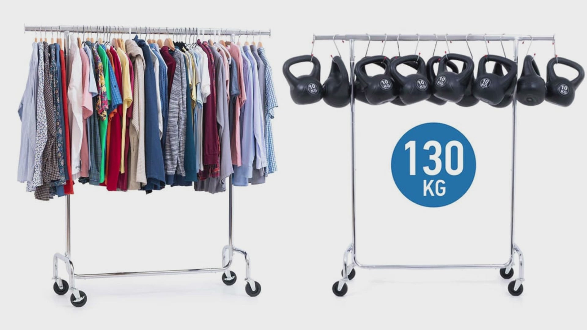 Kleiderständer, Kleiderständer stabil, Kleiderständer aurf Rollen, profi, garderobenständer, kleiderständer kaufen, Tatkraft Didrik, video