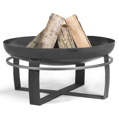 Feuerschale, Feuerschale Garten, Feuerschale 100 cm, Höhe: 36cm, aus Stahl, Cook King Viking, 6