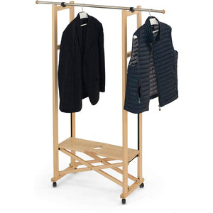 Garderobe, Kleiderständer Holz, Garderobenständer Holz, Kleiderständer Klappbar, Kleiderständer Ausziehbar, Arit ELIOS, 1